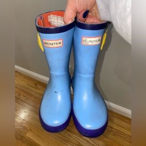 Toddler Hunter Rain boots size 8